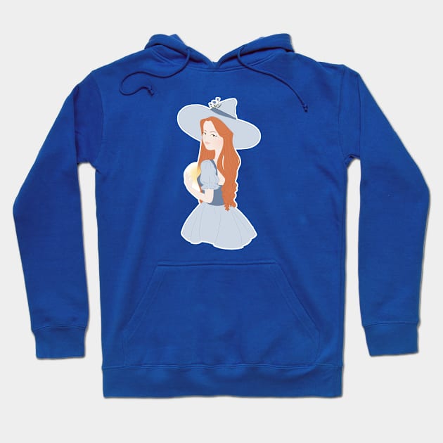 Blue Witch Hoodie by littlemoondance